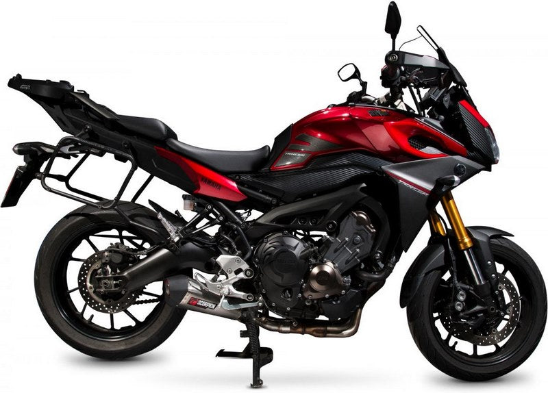 Scorpion / スコーピオンエキゾースト Serket (Taper)テーパースリップオン チタンスリーブ eマーク Yamaha MT-09 Tracer 20 | RYA101TEO