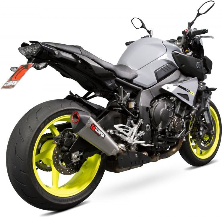 Scorpion / スコーピオンエキゾースト Serket (Taper)テーパースリップオン チタンスリーブ eマーク Yamaha MT-10 2016 - 201 | RYA102TEO
