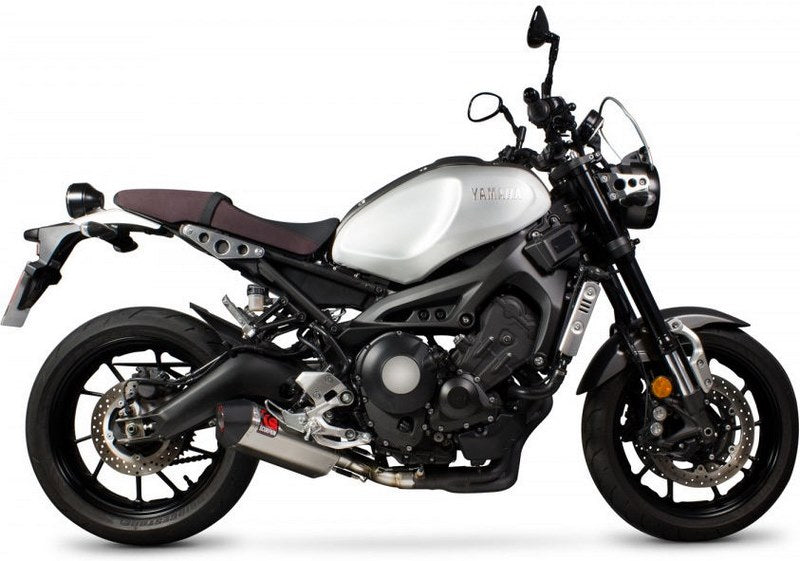 Scorpion / スコーピオンエキゾースト Serket スリップオン ステンレススリーブ Yamaha XSR 900 2016 - 2018 | RYA107SEO
