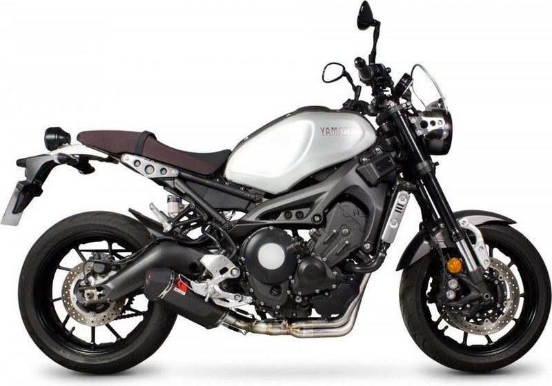 Scorpion / スコーピオンエキゾースト Serket フルシステム カーボンファイバースリーブ Yamaha XSR 900 2016 - 2018 | RYA107SYSCEO