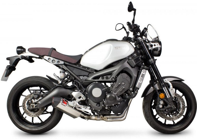 Scorpion / スコーピオンエキゾースト Serket フルシステム ステンレススリーブ Yamaha XSR 900 2016 - 2018 | RYA107SYSSEO