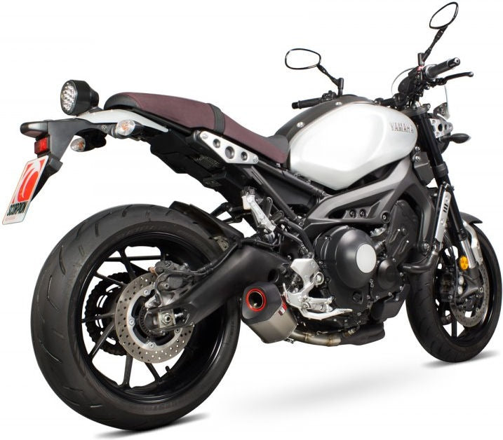 Scorpion / スコーピオンエキゾースト Serket スリップオン チタンスリーブ Yamaha XSR 900 2016 - 2018 | RYA107TEO