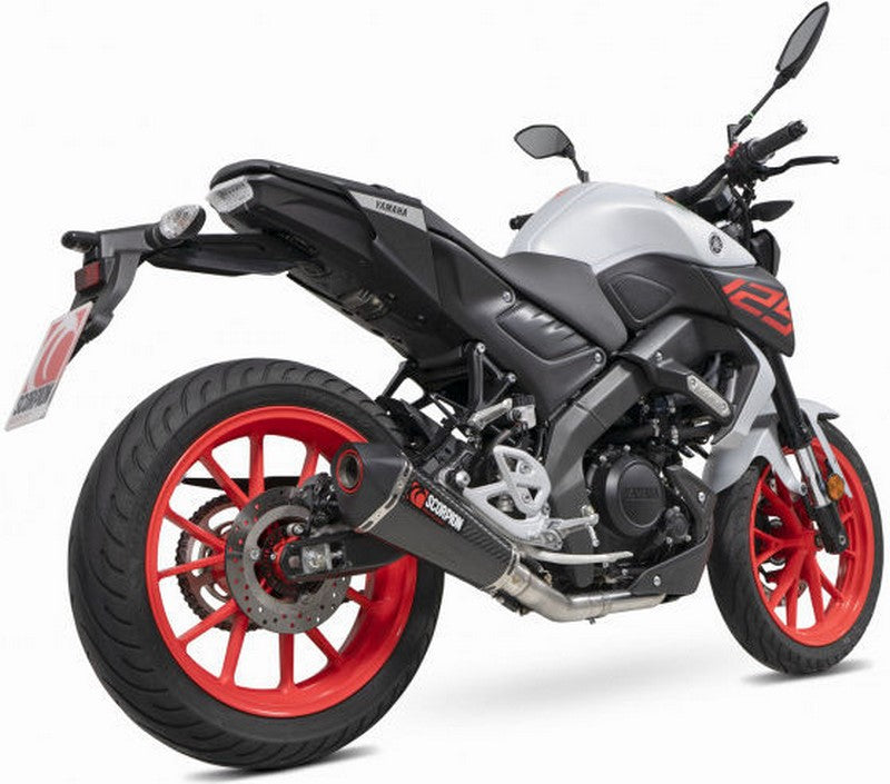 Scorpion Mufflers Serket Taper Full System Carbon Fibre Sleeve | RYA119SYSCEO