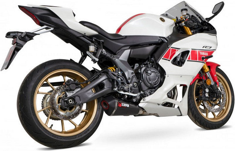 Scorpion Mufflers Serket Taper Full System Carbon Fibre Sleeve | RYA120SYSCEO