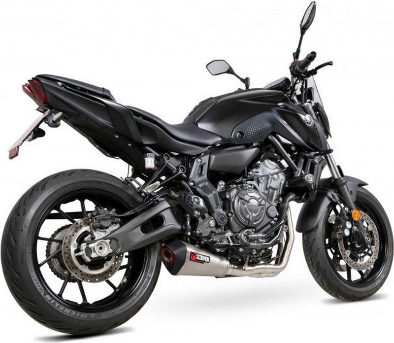 Scorpion Mufflers Serket Taper Full System Brushed Stainless Steel Sleeve | RYA121SYSSEO