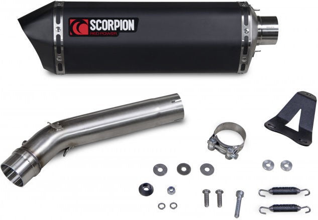 Scorpion Mufflers Serket Parallel Slip-on Black Ceramic Coated Sleeve | RYA122BCER