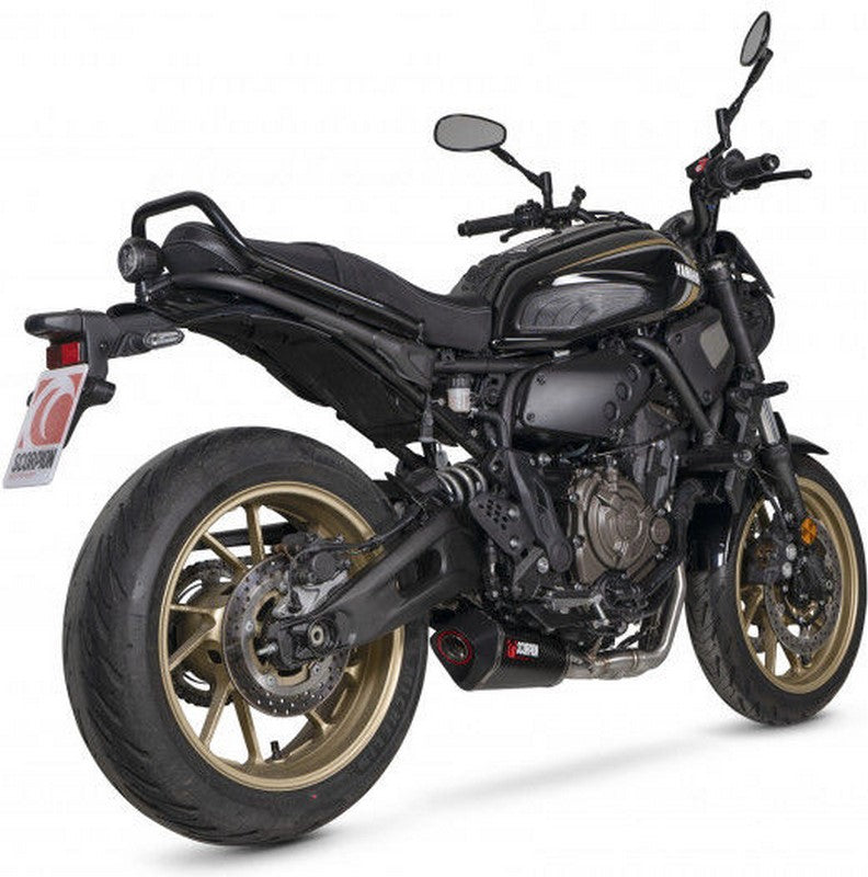 Scorpion Mufflers Serket Taper Full System Carbon Fibre Sleeve | RYA123SYSCEO