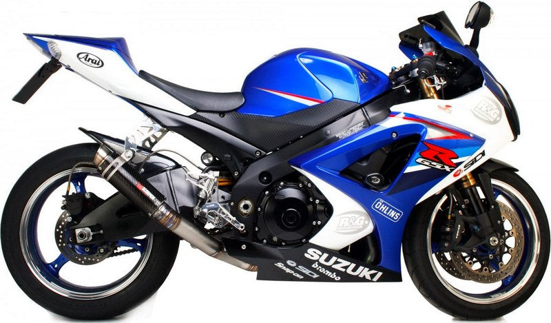 Scorpion / スコーピオンエキゾースト RP1-GP スリップオン カーボンファイバースリーブ Suzuki GSX-R 1000 07-08 2007 - 2008 | SI1003CEM