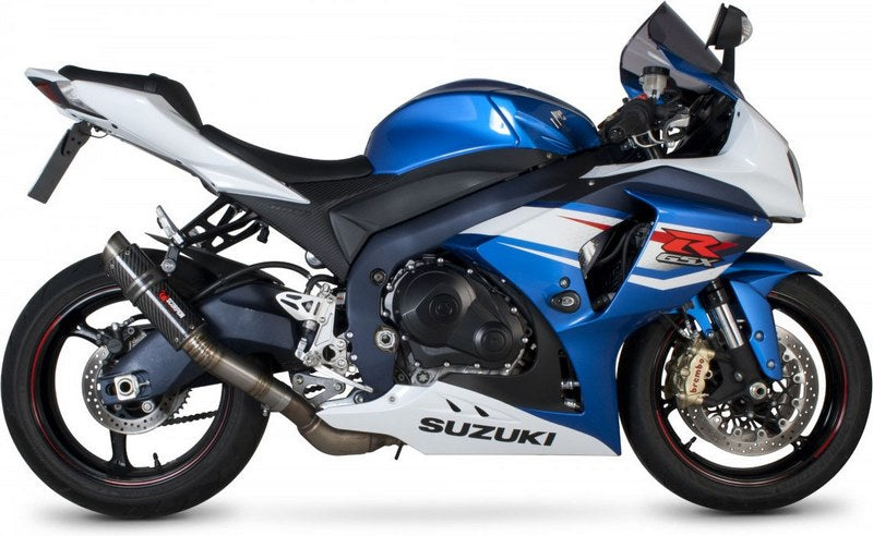 Scorpion / スコーピオンエキゾースト RP1-GP スリップオン カーボンファイバースリーブ eマーク Suzuki GSX-R 1000 12-16 2012 - 2016 | SI1007CEM
