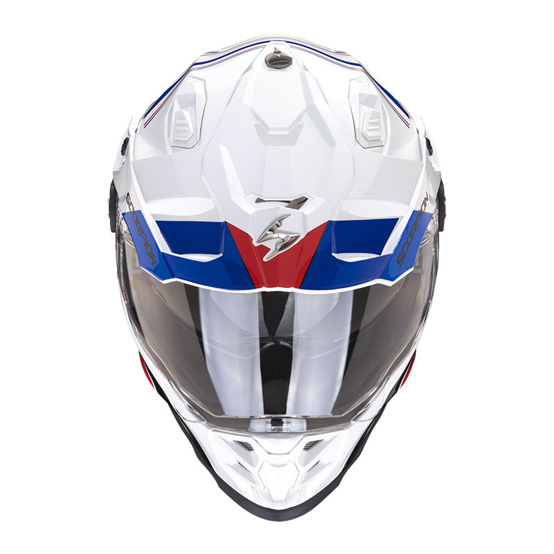 Scorpion / スコーピオン Scorpion / スコーピオン Adf-9000 Air Desert Helmet White Blue | 184-426-236