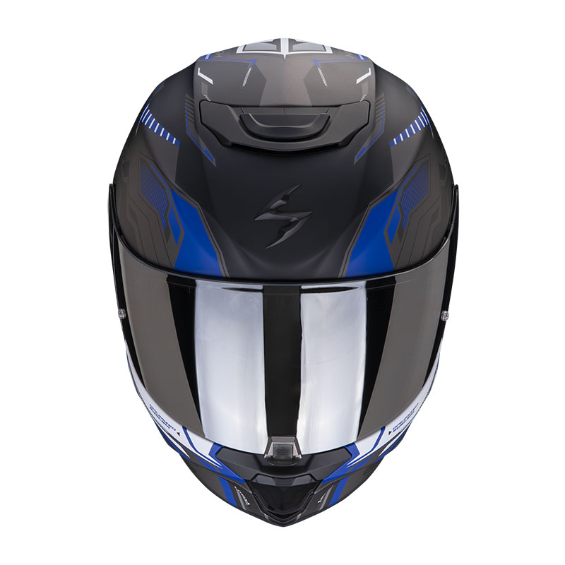 Scorpion / スコーピオン Scorpion / スコーピオン Exo 391 Haut Helmet Black Matt Blu | 139-416-268