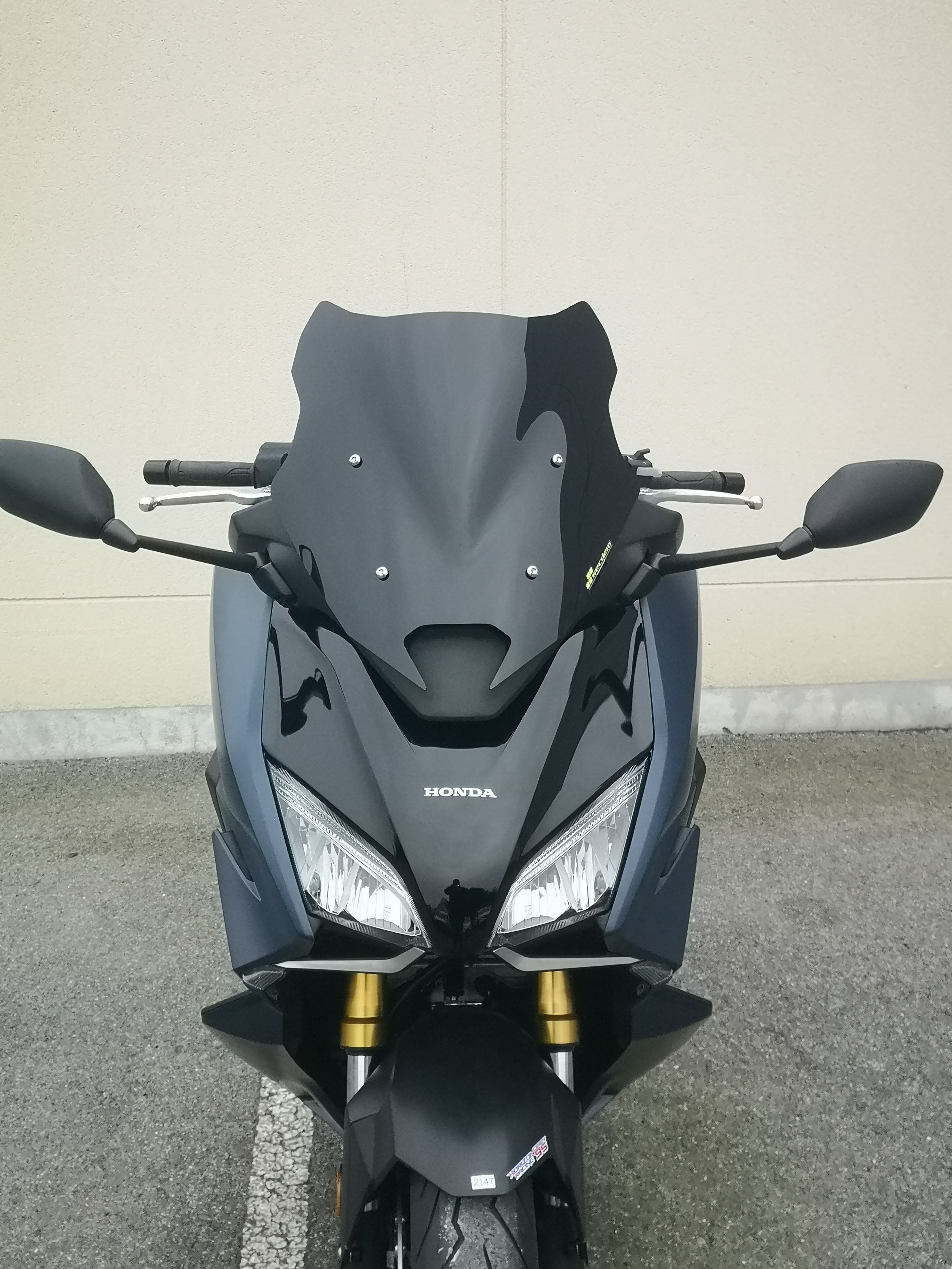 Secdem / セクデムウィン Racing Screen HONDA 750 FORZA Thickness 3 mm Height 44 cm | BH197RCRG