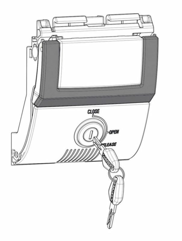 シャッド SH48交換プレミアムロックメカニズム(チタン)|D1B482PMAR