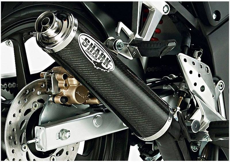 SHARK(シャーク)マフラー Street ボルトオンエキゾースト (1-1) HONDA CBR125R (JC34-2004) | 65278672