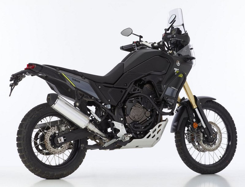 SHARK / シャークマフラー DSX-5 slip on exhaust (2-1) Silver Elliptical | 840472