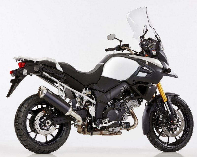 SHARK / シャークマフラー DSX-5 slip on exhaust (4-1) Black Elliptical | 841073