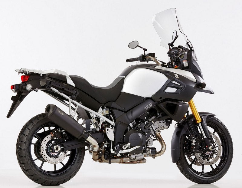 SHARK / シャークマフラー DSX-10 slip on exhaust (4-1) Matt Black Pentagonal/Conical | 841321