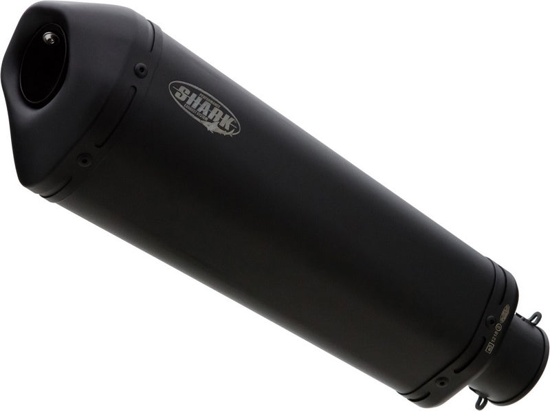 SHARK / シャークマフラー DSX-10 complete exhaust system (2-1) Matt Black Pentagonal/Conical | 842462