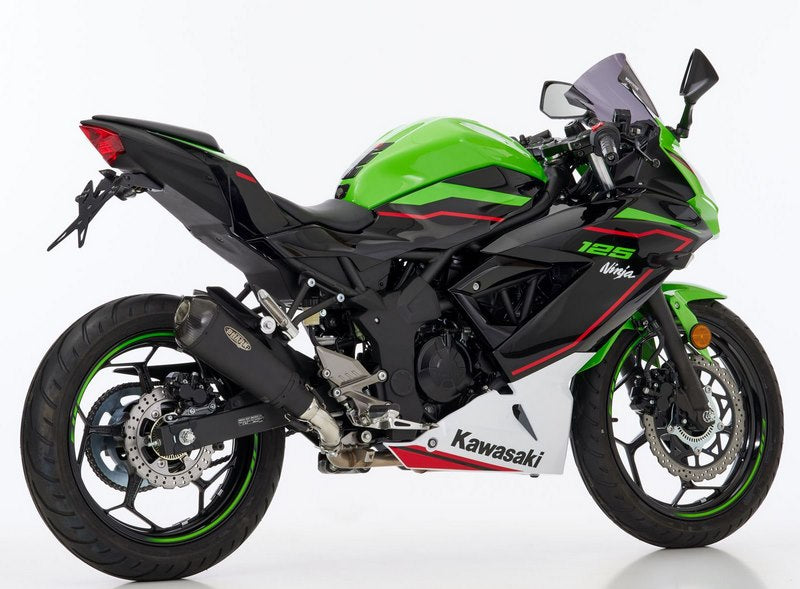 SHARK / シャークマフラー DSX-7 slip on exhaust (1-1) super short Matt Black Elliptical/Conical | 843183