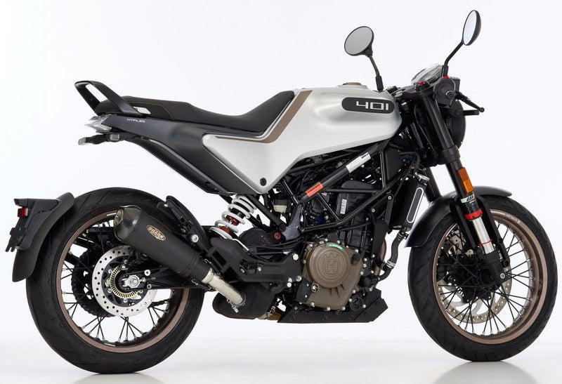 SHARK / シャークマフラー DSX-7 slip on exhaust (1-1) super short Matt Black Elliptical/Conical | 843190