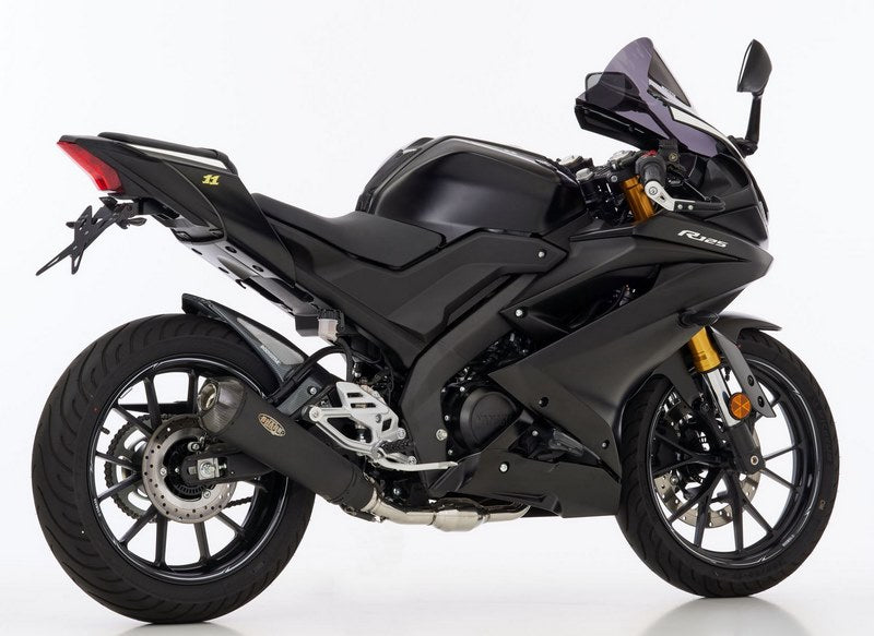 SHARK / シャークマフラー DSX-7 complete exhaust system (1-1) Matt Black Elliptical/Conical | 843192