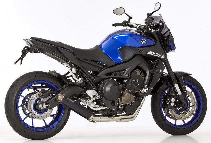 SHARK / シャークマフラー SRC 4 complete exhaust system (3-1) Black Round | 845136