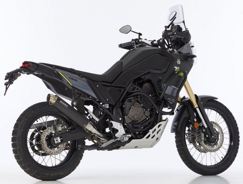 SHARK / シャークマフラー SRC 4 slip on exhaust (2-1) Black Round | 845141