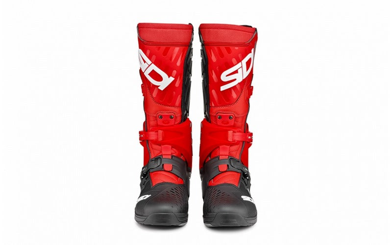 Sidi / シディ Crossair ブラック-レッド オフロードブーツ | 52391-105
