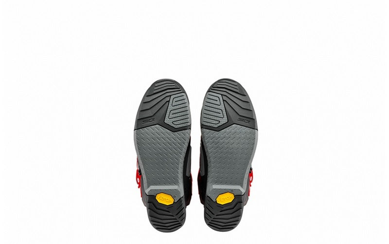 Sidi / シディ Crossair ブラック-レッド オフロードブーツ | 52391-105