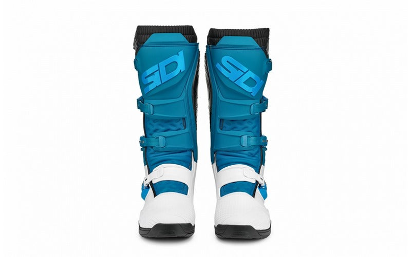 Sidi / シディ X-Power SC LEi ホワイト-Petrol-ライトブルー オフロードブーツ | 52394-212