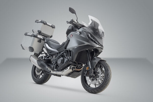 SW-MOTECH / SWモテック Adventure set luggage. Silver. Honda NT1100 (21-). | ADV.01.052.75000/S