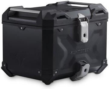 SW-MOTECH / SWモテック トラックスアドベンチャー (TRAX ADVENTURE) アリュボックス トップケース 38 L ブラック | ALK.00.733.15000/B