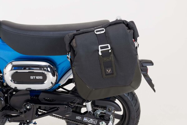 SW MOTECH / SWモテック Legend Gear (レジェンドギア) サイドバッグシステム LC ブラックエディション Honda Dax 125 (22-). | BC.HTA.01.203.20100