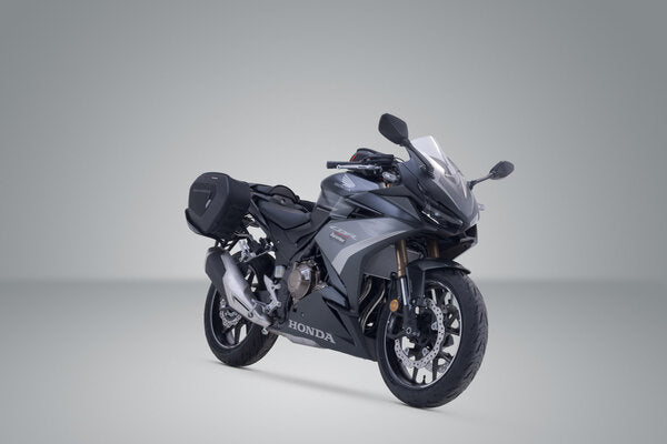 SW MOTECH / SWモテック PRO BLAZE H サドルバッグセット ブラック Honda CBR300R CBR500R/ CB500F (16-). | BC.HTA.01.740.36800