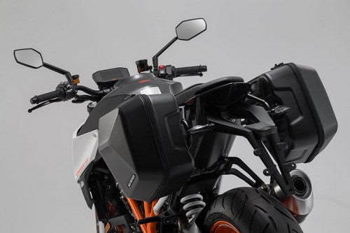 SW-MOTECH / SWモテック URBAN ABS サイドケースシステム 2x 16 l. KTM 1290 スーパーデューク R (16-) | BC.HTA.04.881.30000/B