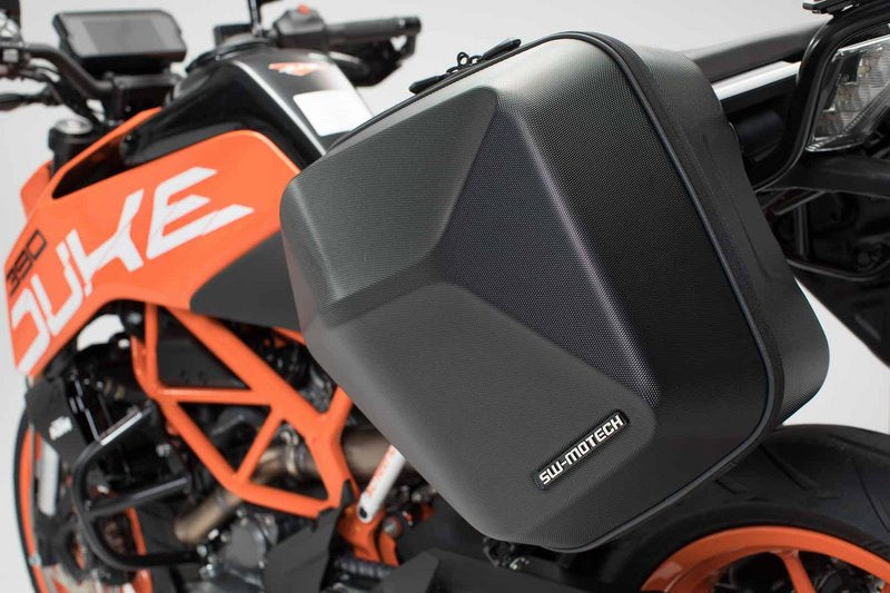 SW-MOTECH / SWモテック URBAN ABS サイドケースシステム 2x 16 l. KTM 125 / 390 Duke (17-) | BC.HTA.04.882.30000/B