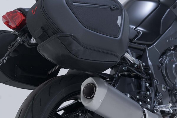 SW MOTECH / SWモテック PRO BLAZE H サドルバッグセット ブラック Yamaha MT-10 (16-) / MT-10 SP (16-). | BC.HTA.06.740.37300