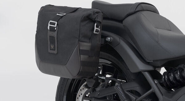 SW Motech Legend Gear side bag system LC Black Edition. Kawasaki Vulcan S (16-). | BC.HTA.08.855.20101