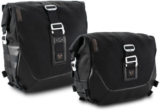 SW Motech Legend Gear side bag system LC Black Edition. Kawasaki Z900RS/ Cafe (17-) 50th Anni. (22-). | BC.HTA.08.891.20102