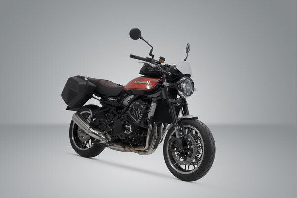 SW Motech URBAN ABS side case system. 2x 16.5L. Kawasaki Z900RS/ Cafe/ SE 50th Anni. | BC.HTA.08.891.30002/B