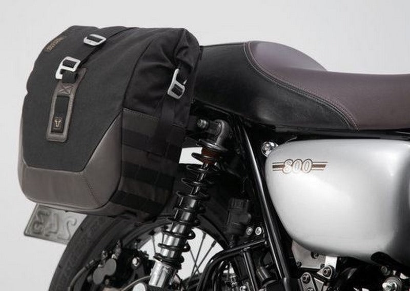 SW-MOTECH / SWモテック Legend Gear (レジェンドギア) サイドバッグシステム LC Kawasaki W800 Street / Cafe (18-). | BC.HTA.08.933.20000