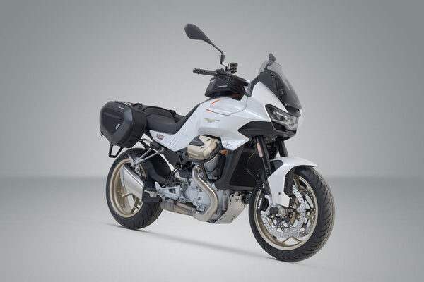 SW-MOTECH / SWモテック PRO BLAZE saddlebag set. Black. Moto Guzzi V100 Mandello/S (22-). | BC.HTA.17.740.30000
