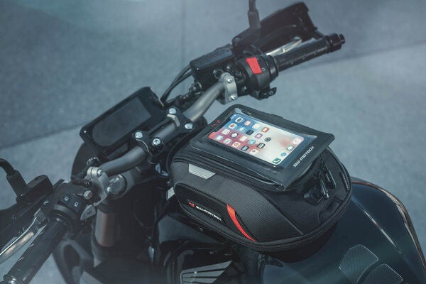 SW Motech Smartphone Drybag for MOLLE system. Black. Inner dimension 170 x100 mm. | BC.TRS.00.152.30001