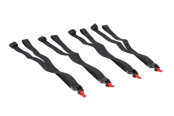 SW-MOTECH / SWモテック Strap set. 4 x. For the PRO tail bag. Hook on one side. | BC.ZUB.00.128.30000