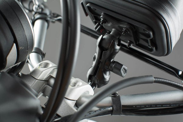 SW-MOTECH / SWモテック ピボット ソケット アームブラック 3 インチ / 7.62 cm. | CPA.00.424.19000/B