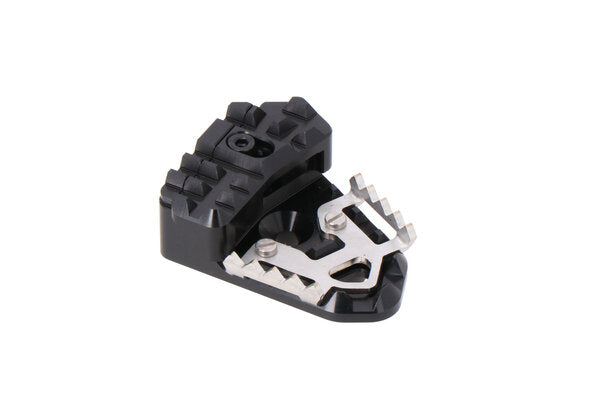 SW-MOTECH / SWモテック Brake pedal extension. Black. Triumph Tiger 900 Rally/Pro Voge 650 DSX. | FBE.11.962.10001/B