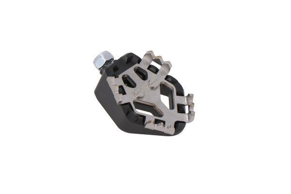 SW-MOTECH / SWモテック ADVENTURE step for brake pedal. Black/Silver. | FBL.00.127.11000