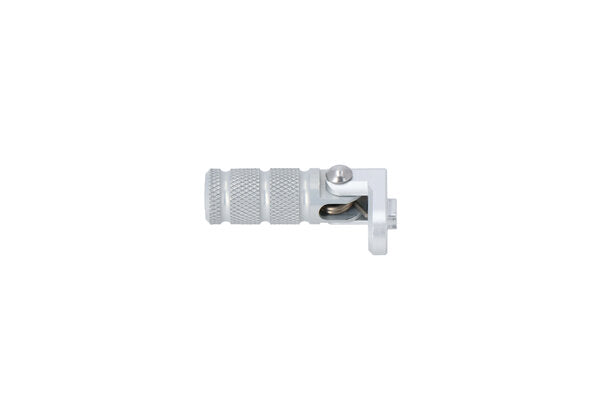 SW-MOTECH / SWモテック Gear lever tread. Silver. Knurled. incl. extension. | FSC.00.127.10100/S