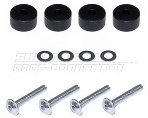 SW-MOTECH / SWモテック アダプターキット Zumo 340 / 350 / 660 ブラック Nonshock / QUICK-LOCK(クイックロック) GPS マウント | GPS.00.085.10000/B