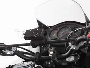 SW-MOTECH / SWモテック QUICK-LOCK(クイックロック) GPSマウント ブラック | GPS.00.646.10500/B
